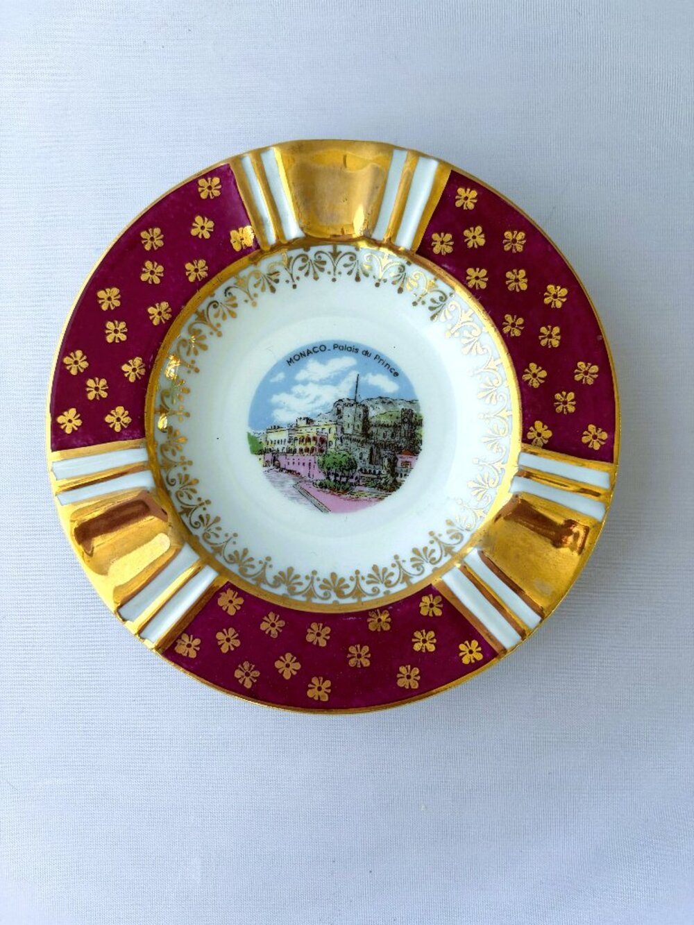 Limoges France Monaco Vintage Ashtray/Trinket Dish